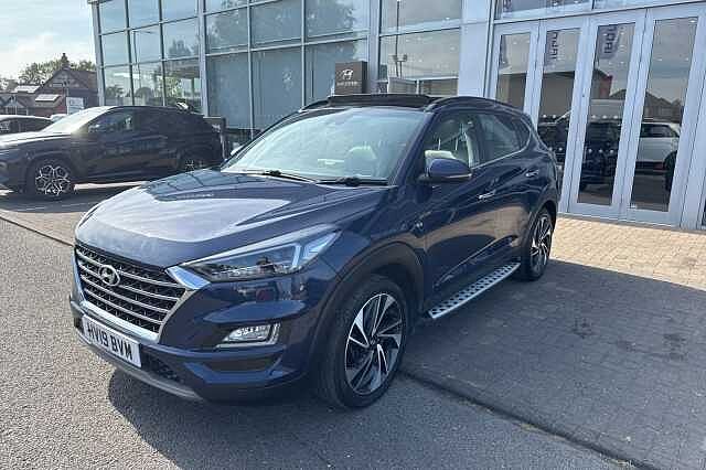 Hyundai TUCSON 2.0 CRDi 48V MHD Premium SE 5dr 4WD DCT Blue
