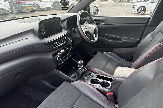 Hyundai TUCSON 1.6 TGDi 177 N Line 5dr 2WD White