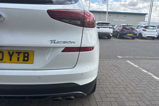 Hyundai TUCSON 1.6 TGDi 177 N Line 5dr 2WD White