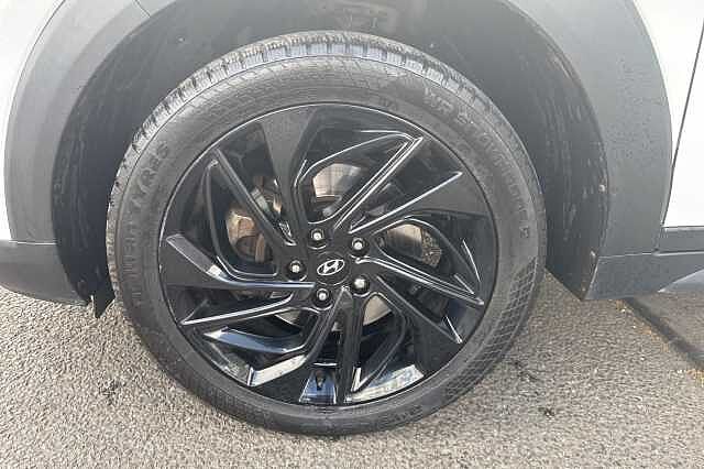 Hyundai TUCSON 1.6 TGDi 177 N Line 5dr 2WD White
