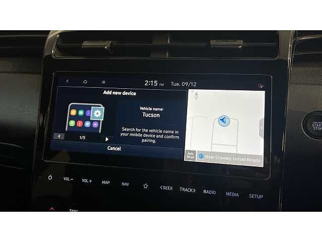 Hyundai TUCSON TUCSON 1.6 TGDi Hybrid 230 N Line 5dr 2WD Auto Phantom Black