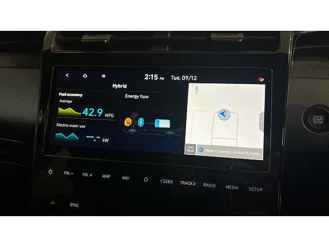 Hyundai TUCSON TUCSON 1.6 TGDi Hybrid 230 N Line 5dr 2WD Auto Phantom Black