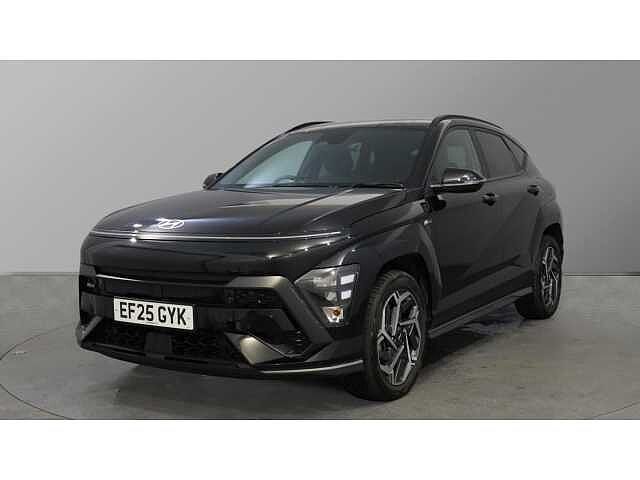 Hyundai KONA KONA 1.6 Hybrid 129 N Line 5dr DCT Abyss Black