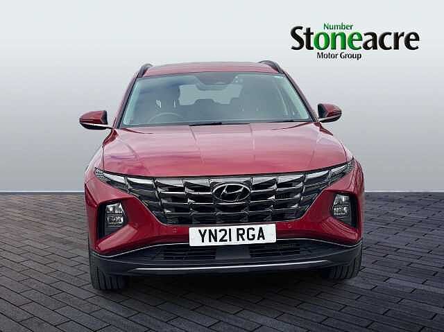 Hyundai TUCSON 1.6 TGDi Hybrid 230 Premium 5dr 2WD Auto Red