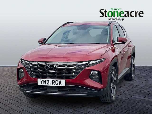 Hyundai TUCSON 1.6 TGDi Hybrid 230 Premium 5dr 2WD Auto Red