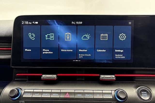 Hyundai KONA HYBRID 1.6 h-GDi N Line S DCT Euro 6 (s/s) 5dr Black