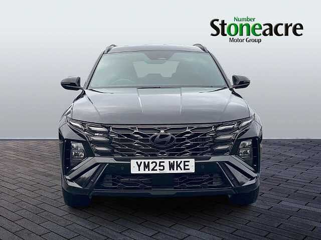 Hyundai TUCSON PLUG-IN HYBRID 1.6 T-GDi 13.8kWh N Line Auto Euro 6 (s/s) 5dr Black
