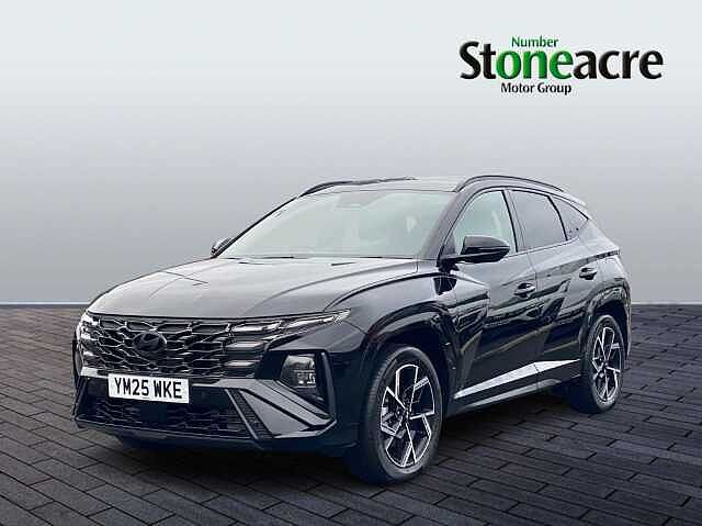 Hyundai TUCSON PLUG-IN HYBRID 1.6 T-GDi 13.8kWh N Line Auto Euro 6 (s/s) 5dr Black