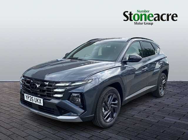 Hyundai TUCSON 1.6T Hybrid Black Line Auto Euro 6 (s/s) 5dr Grey