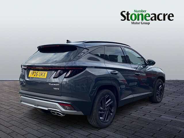 Hyundai TUCSON 1.6T Hybrid Black Line Auto Euro 6 (s/s) 5dr Grey