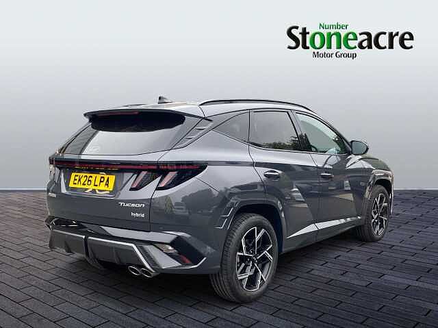 Hyundai TUCSON 1.6T N Line Auto Euro 6 (s/s) 5dr Grey
