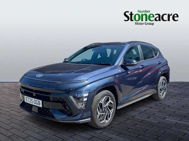 Hyundai KONA 1.6T 138 N Line 5dr Blue