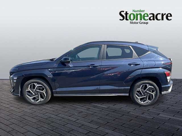 Hyundai KONA 1.6T 138 N Line 5dr Blue