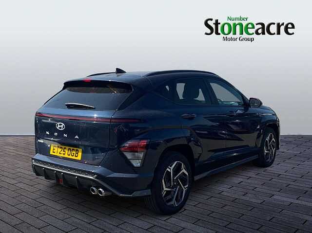 Hyundai KONA 1.6T 138 N Line 5dr Blue