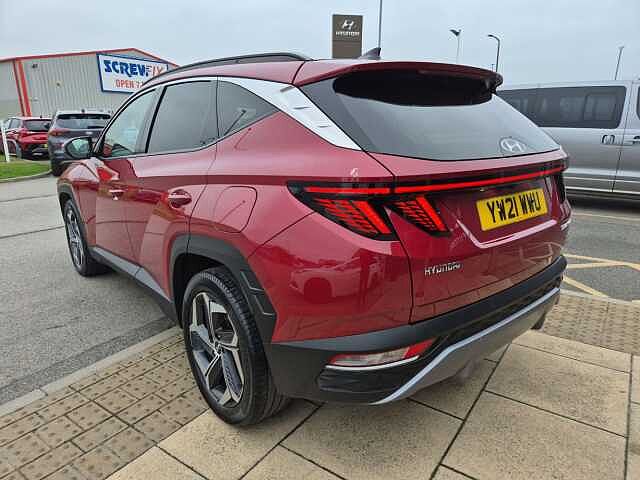 Hyundai TUCSON 1.6 T-GDi Hybrid Aut. 2021MY Ultimate Red