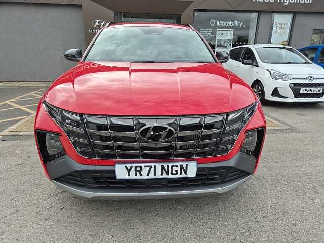 Hyundai TUCSON 1.6 TGDi N Line 5dr 2WD Red