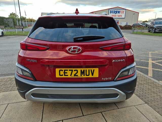 Hyundai KONA 1.6 GDi Hybrid Premium 5dr DCT Red