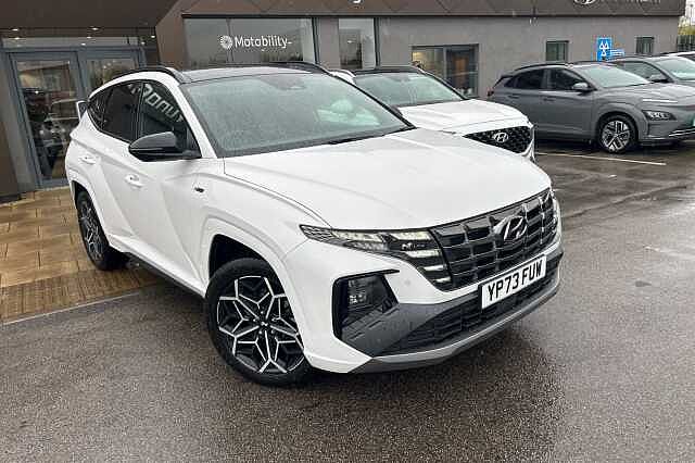 Hyundai TUCSON 1.6 T-GDi (265ps) 4WD N Line S PHEV White