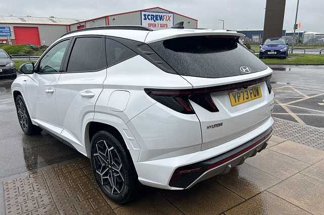 Hyundai TUCSON 1.6 T-GDi (265ps) 4WD N Line S PHEV White