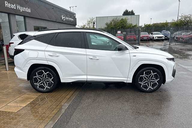 Hyundai TUCSON 1.6 T-GDi (265ps) 4WD N Line S PHEV White