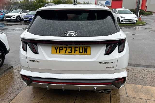 Hyundai TUCSON 1.6 T-GDi (265ps) 4WD N Line S PHEV White