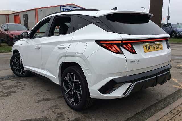 Hyundai TUCSON 1.6T 150 N Line 5dr White