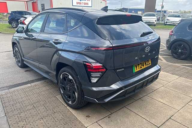 Hyundai KONA ELECTRIC HATCHBACK 160kW N Line S 65kWh 5dr Auto Grey
