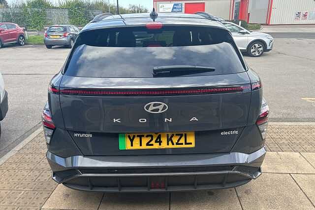 Hyundai KONA ELECTRIC HATCHBACK 160kW N Line S 65kWh 5dr Auto Grey