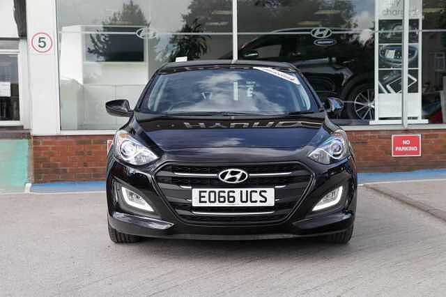 Hyundai I30 1.4 SE Blue Drive (100 PS) 5 Door Black