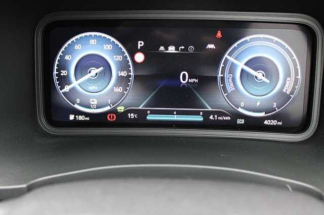 Hyundai KONA 39kWh Premium Auto 5dr (10.5kW Charger) Grey