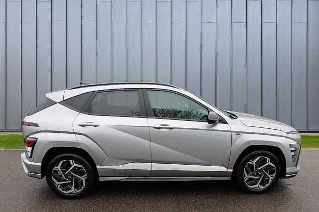 Hyundai KONA 1.6 T-GDi N Line Euro 6 (s/s) 5dr Silver
