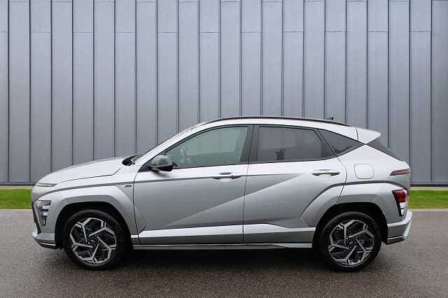Hyundai KONA 1.6 T-GDi N Line Euro 6 (s/s) 5dr Silver