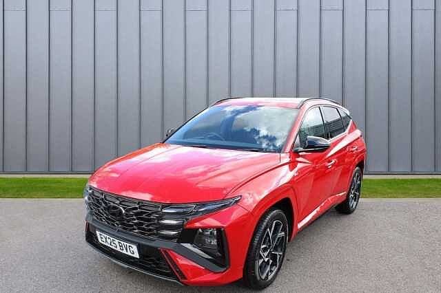 Hyundai TUCSON 1.6 T-GDi N Line Euro 6 (s/s) 5dr Red
