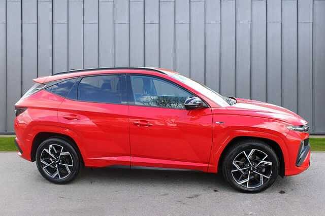 Hyundai TUCSON 1.6 T-GDi N Line Euro 6 (s/s) 5dr Red