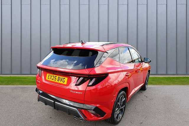 Hyundai TUCSON 1.6 T-GDi N Line Euro 6 (s/s) 5dr Red