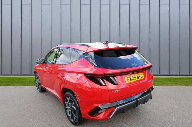 Hyundai TUCSON 1.6 T-GDi N Line Euro 6 (s/s) 5dr Red