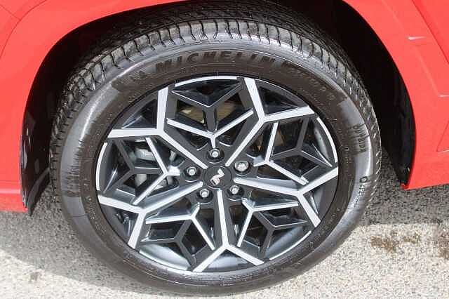 Hyundai TUCSON 1.6 T-GDi 13.8kWh N Line Auto 4WD Euro 6 (s/s) 5dr Red