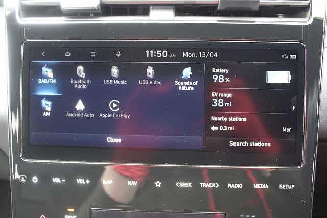 Hyundai TUCSON 1.6 T-GDi 13.8kWh N Line Auto 4WD Euro 6 (s/s) 5dr Red