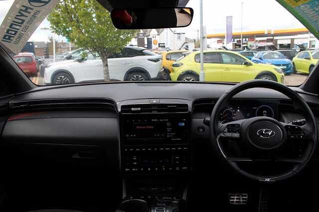 Hyundai TUCSON 1.6 T-GDi 13.8kWh N Line Auto 4WD Euro 6 (s/s) 5dr Red