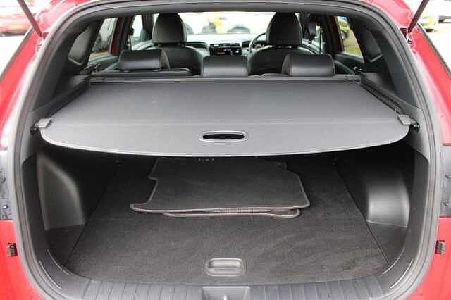 Hyundai TUCSON 1.6 T-GDi 13.8kWh N Line Auto 4WD Euro 6 (s/s) 5dr Red