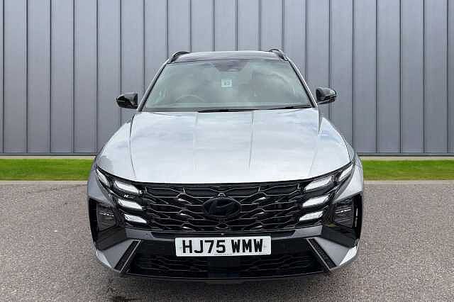 Hyundai TUCSON 1.6 T-GDi N Line S DCT Euro 6 (s/s) 5dr Silver