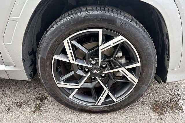 Hyundai TUCSON 1.6 T-GDi N Line S DCT Euro 6 (s/s) 5dr Silver