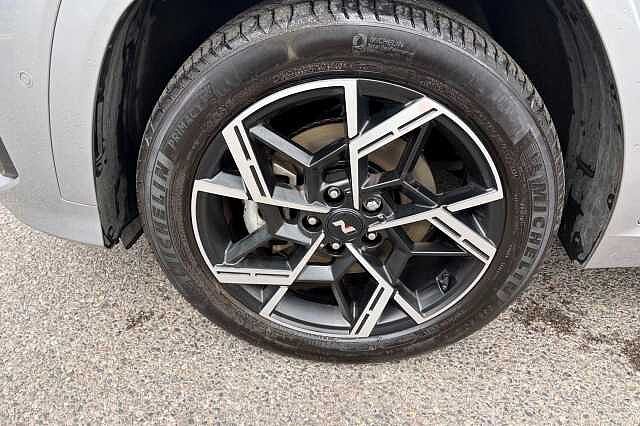 Hyundai TUCSON 1.6 T-GDi N Line S DCT Euro 6 (s/s) 5dr Silver