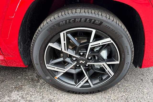 Hyundai TUCSON 1.6T N Line Auto Euro 6 (s/s) 5dr Red