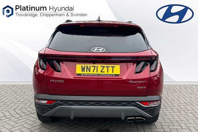 Hyundai TUCSON 1.6 TGDi Hybrid 230 Premium 5dr 2WD Auto Sunset Red
