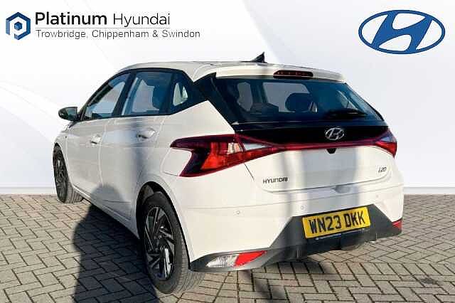 Hyundai I20 1.0T GDi 48V MHD SE Connect 5dr DCT Atlas White