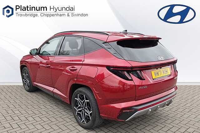 Hyundai TUCSON 1.6 TGDi 48V MHD N Line 5dr 2WD DCT Sunset Red