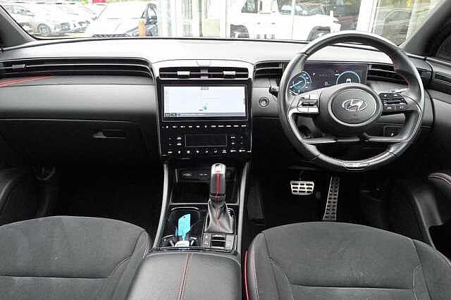 Hyundai TUCSON 1.6 TGDi 48V MHD N Line 5dr 2WD DCT Sunset Red