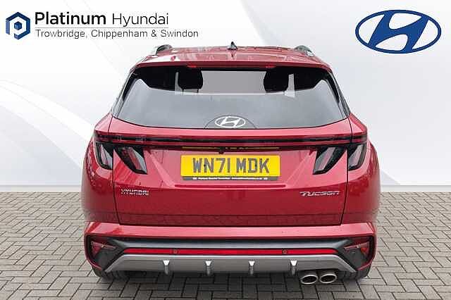 Hyundai TUCSON 1.6 TGDi 48V MHD N Line 5dr 2WD DCT Sunset Red