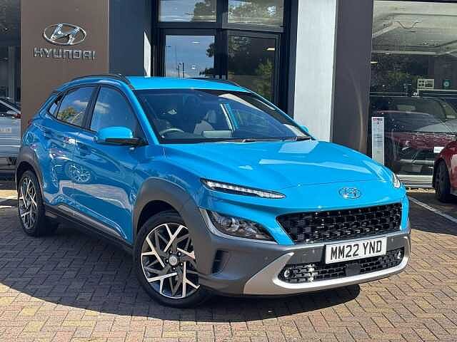 Hyundai KONA 1.6 h-GDi Premium DCT Euro 6 (s/s) 5dr Blue